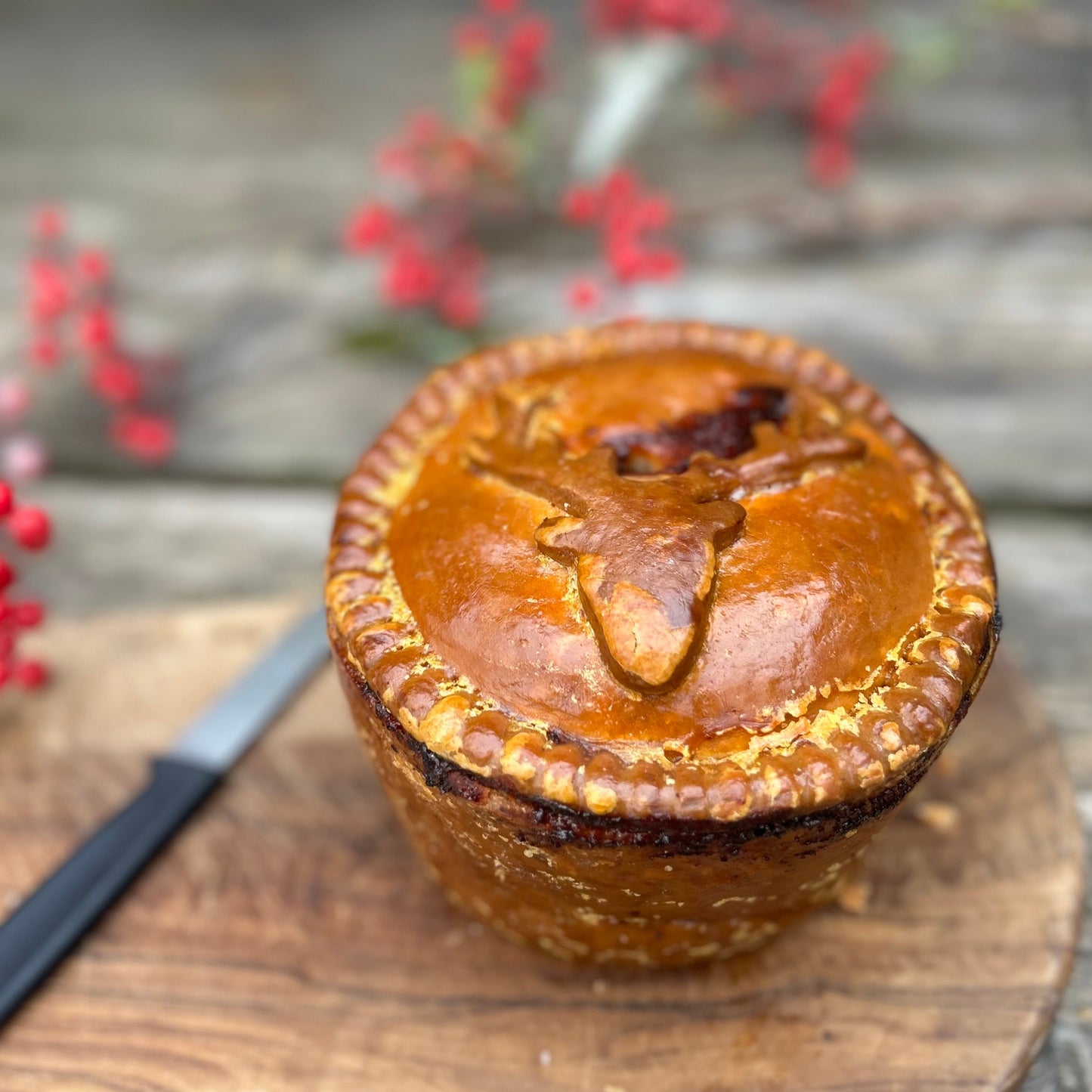 Traditional Game Pie