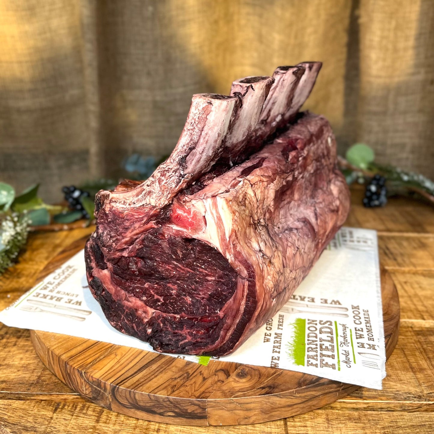 Port Infused Dry Aged Côte de Boeuf