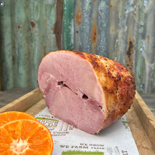 Marmalade Glazed Cooked Ham
