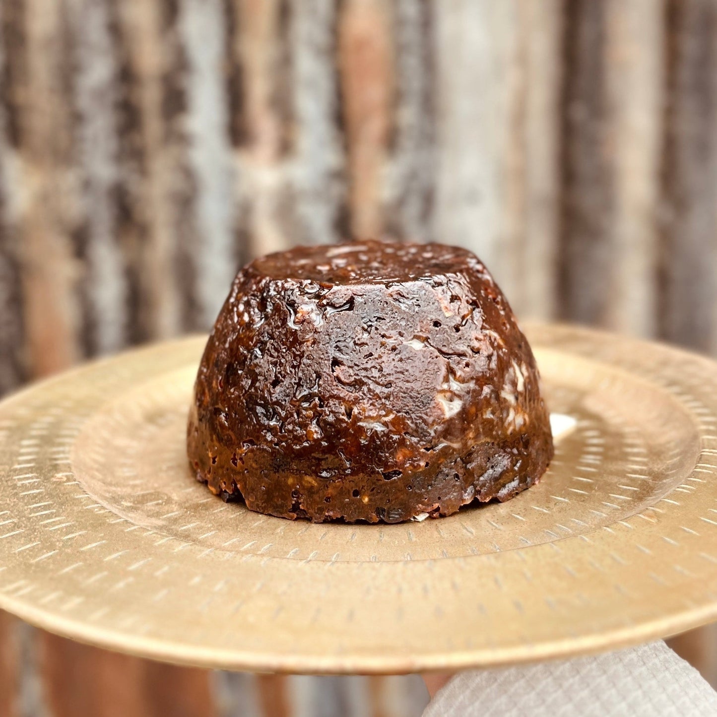 Luxury Brandy Christmas Pudding