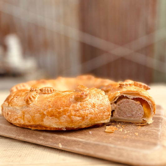 Pork Sausage Roll Wreath
