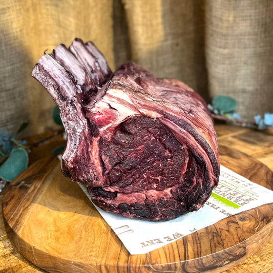 Port Infused Dry Aged Côte de Boeuf